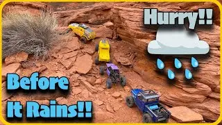 Pt4 - Axial Capra & SCX10 | Traxxas TRX4 | Vanquish VS4-10!! - Desert Crawling!!