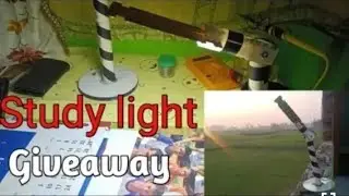 How to make study light at home #giveaway #Kushagraexperiment