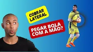 Goleiro de Futsal pode Cobrar Lateral e Pegar a Bola com a Mão?