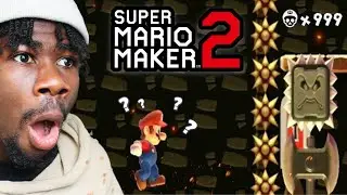 I CAN'T BELIEVE I DID THIS!!! | SUPER MARIO MAKER 2