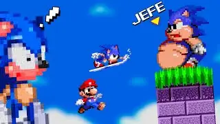 Este jefe final es Sonic xl