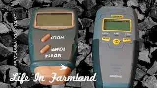 How to check if your firewood is dry enough to burn - Using Moisture Meter