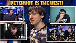 Streamers REACT to PeterBots CRAZY PERFORMANCE On LAN (Lachlan, BuckeFPS, Faxuty)