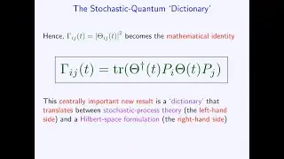 Jacob Barandes - "A New Formulation of Quantum Theory"