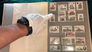 Моя коллекция марок СССР. Альбом №1. 