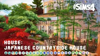 The Sims 4 | Japanese Countryside House | No CC | Vlog | Download 🎍🏡