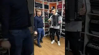 Раиль Арсланов в гостях салона «Баянист»! 
