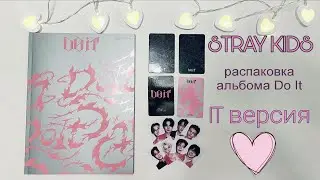 Распаковка альбома STRAY KIDS DO IT/ IT VER💞