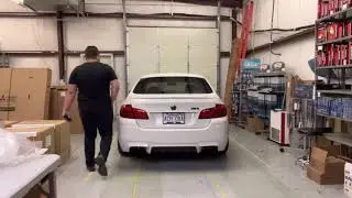 F10 M5 Bone Stock Cold Start