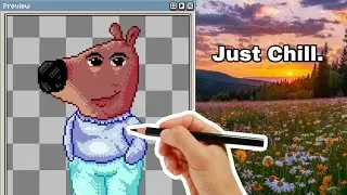 How To Be A Chill Guy (Art Timelapse)