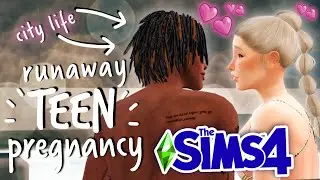 ditching del sol valley for the PENTHOUSE LIFE!! || Sims 4 Pregnant Teen Runaway Challenge #10
