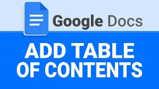 How to Add Table of Contents in Google Docs | Quick & Easy Tutorial (2025)