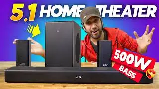 BEST 5.1 Home Theater Soundbar - 500W OUTPUT!!⚡️ MIVI Fort Q500 Review - Best 5.1 Soundbar 2024?
