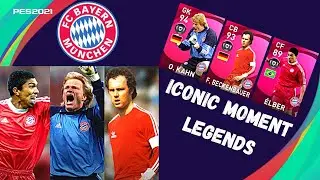 PES 2021 myClub | Iconic Moment Legends | Bayern Munich | Kahn, Beckenbauer & Élber