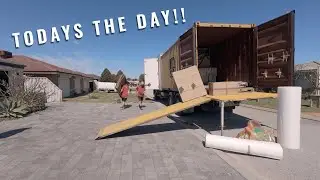 Vlog 14. Removalist Are Here & Stuff Going!! - Moving To England From Australia Series