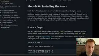 Rust 101 – 1: Course intro