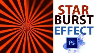 How to Create StarBurst Effect in Photoshop CC