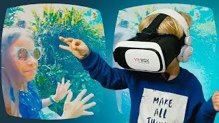 Смотрю VIKI SHOW в VR ОЧКАХ (очки ВИРТУАЛЬНОЙ РЕАЛЬНОСТИ)