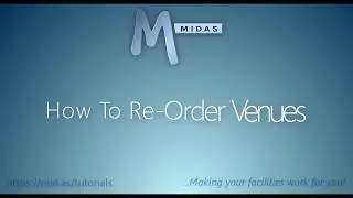 MIDAS: How To Re-Order Venues