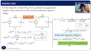 10.3 The Complex Forcing Function (part 1)