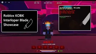 Roblox KOBK Interloper Skin Showcase