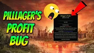 Pillager's Profit Bug | Elder Scrolls Online