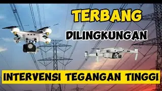 DJI MINI 3 menantang sutet@bulan7245