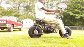212cc baja warrior test run