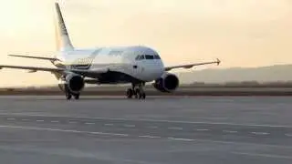 С декабря 2013 года воздушное судно А319 VP-BUN в парке Авроры