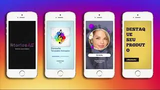 Pack 2 com 60 Instagram Stories templates After Effects