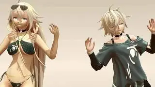 【MMD】No Title | IA Bikini feat. IO