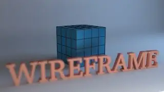 Blender quick tip: WireFrame Modifier