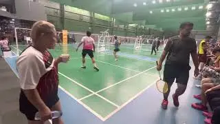 BBC Dropshots Meet up Mixed Doubles Stan | Rich vs Daf | Michelle