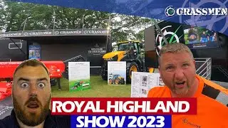 Cian & Donkey fly round the Royal Highland Show 23.