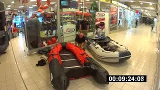 Как быстро собрать/разобрать надувную лодку (2 способа).