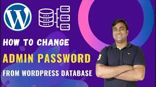 How to change wordpress admin password from database 💯 | Reset wordpress UserName from phpmyadmin