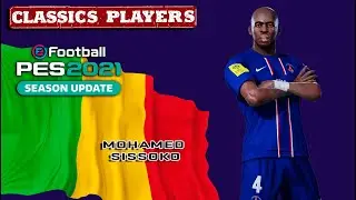 MOHAMED SISSOKO face+stats (Classics Players) How to create in PES 2021