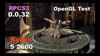 RPCS3 0.0.32 ( PS3 Emulator ) God of War Ascension - Gameplay ( OpenGL Test )