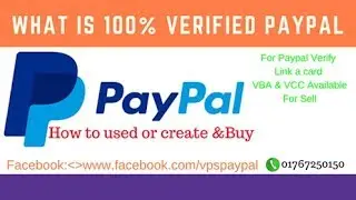 What Is 100% verified Paypal || How To Create Verified Paypal From Bd