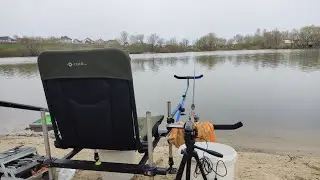 ПЕРШИЙ ВИЇЗД НА ФІДЕР.РИБАЛКА НА КАРАСЯ!!!