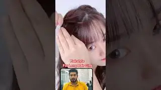 HairStyle For Long Hair Girls❤️🥰 #hairstyle #shorts #hairtutorial