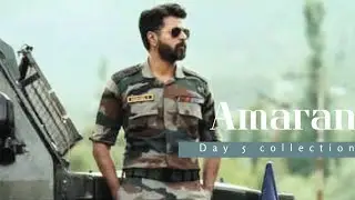 Amaran day 5 box office collection