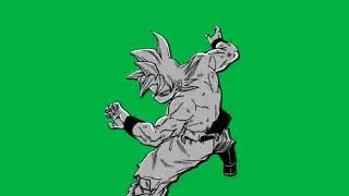 GOKU GREEN SCREEN MANGA ANIMATIONS | 