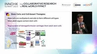 InnoHK Summit 2023 - Center for Neuromusculoskeletal Restorative Medicine (CNRM) ’s Presentation