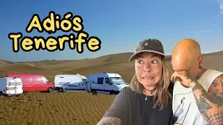 The Van on the ferry | Going to a new island after 4 month on Tenerife