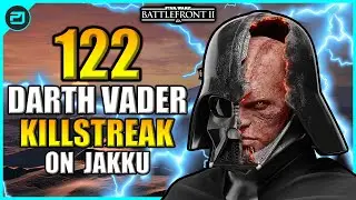 122 Darth Vader KILLSTREAK On Jakku - Star Wars Battlefront 2