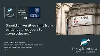 The Agile Initiative: Should universities shift from evidence producers to co-producers?