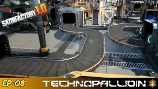 Satisfactory 1.0 - Let's Play - Episode 8, Elevator part automation