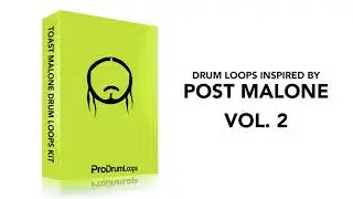 Post Malone Drum Kit Vol. 2 Inspired by hit songs from Post Malone
