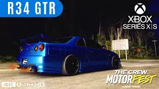 Nissan R34 GTR - The Crew Motorfest | Hawaii Togue Gameplay (4K)